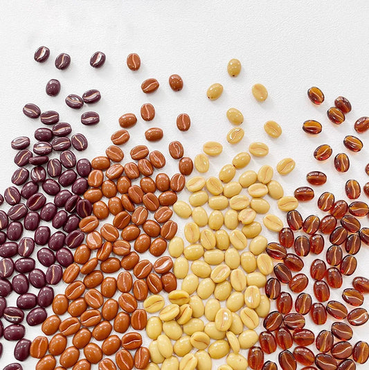 Czech Glass Coffee Beads – Loose Beads for DIY Handmade Accessories