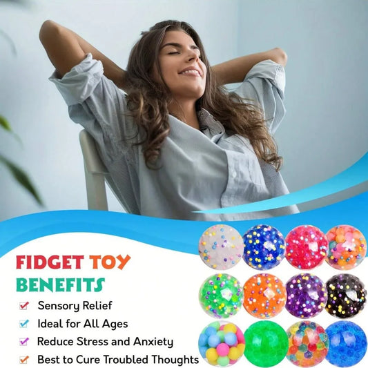 3.5cm Grape Ball Stress Toy